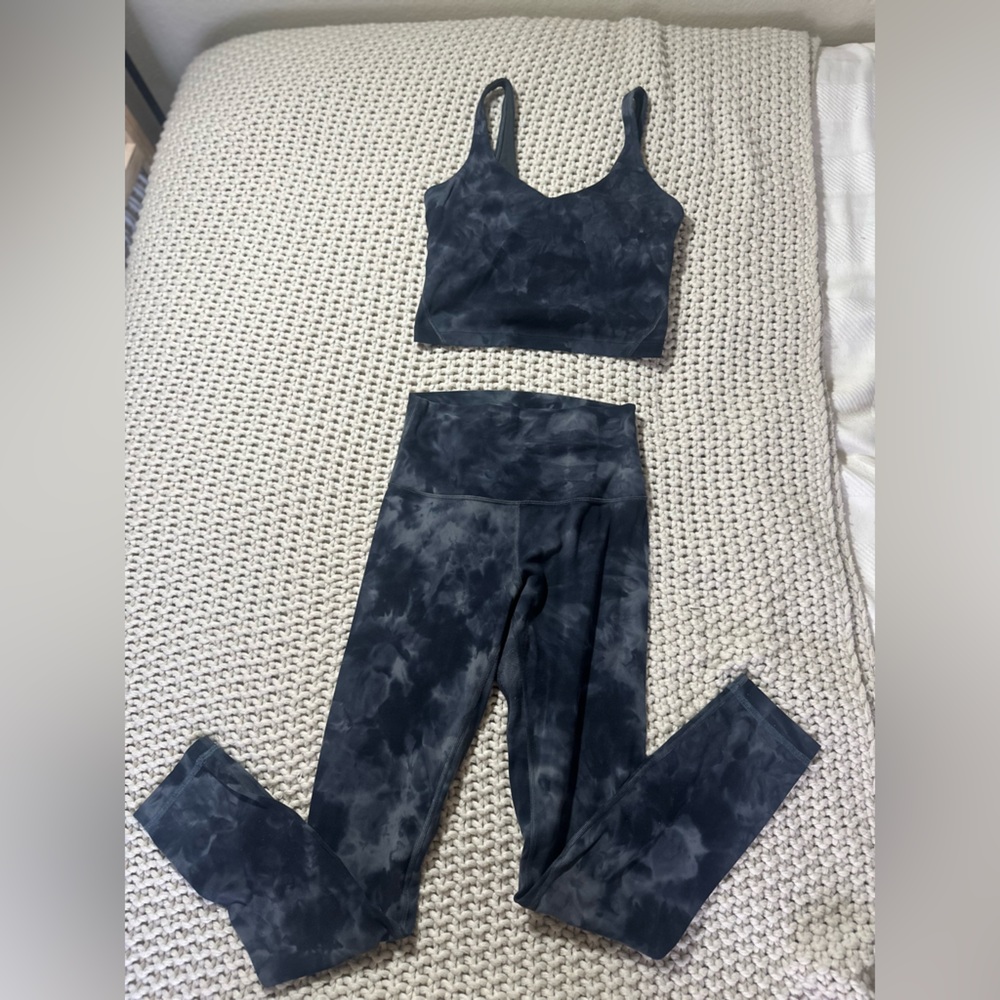 Lululemon Diamond Dye Align Legging and Align Top